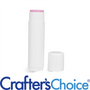 0.5 oz White Round Lotion Bar Tube Set - Dial Up - Zoom Thumbnail Media 1