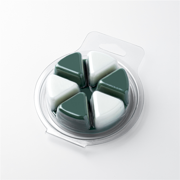 Pie-Shaped Clamshell Mold with Hinged Lid - Zoom Media 1