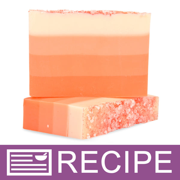 Citrus Sunset Loaf Soap Recipe