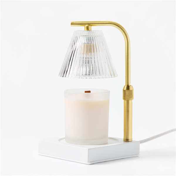 Gold Luna Candle Warmer Lamp - Zoom Media 1