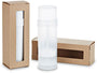 Kraft 2 oz Round Twist-up Box with Window - Zoom Thumbnail Media 1