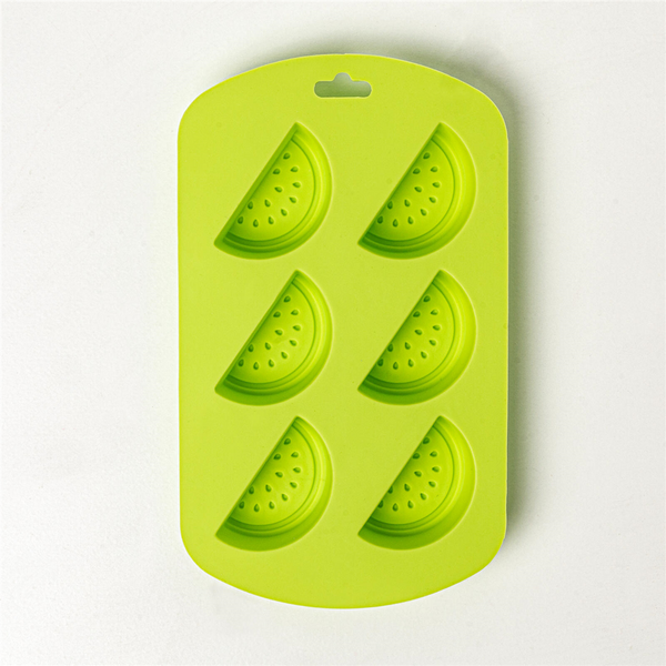 Watermelon Slice Mini Silicone Soap Mold - Zoom Media 1