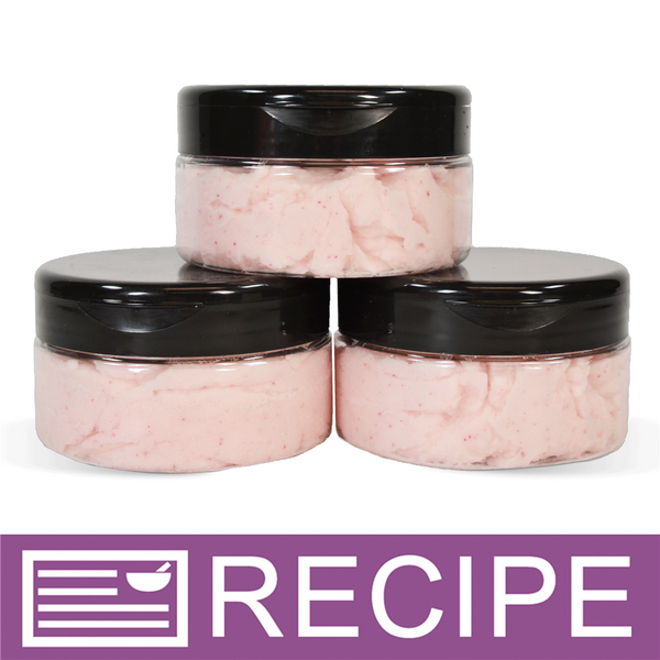 Wild Strawberry Emulsified Sugar Scrub Recipe