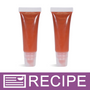 Brick Red Lip Gloss with Versagel