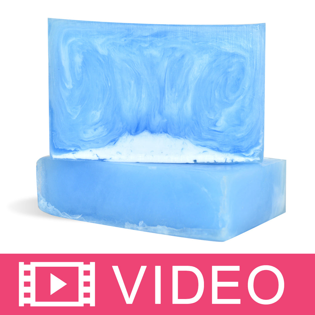 Swirling Melt and Pour Soap Video
