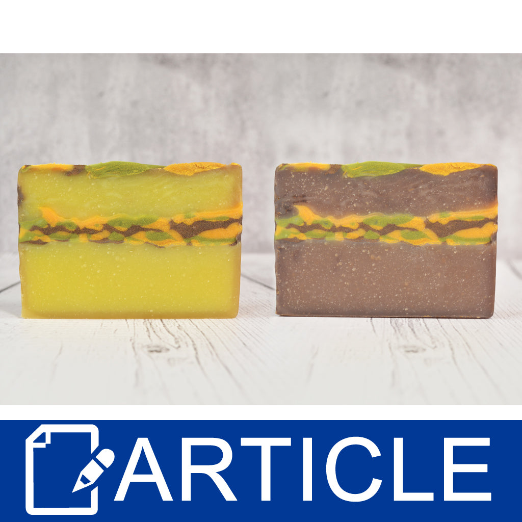 Vanilla Browning in Cold Process Soap