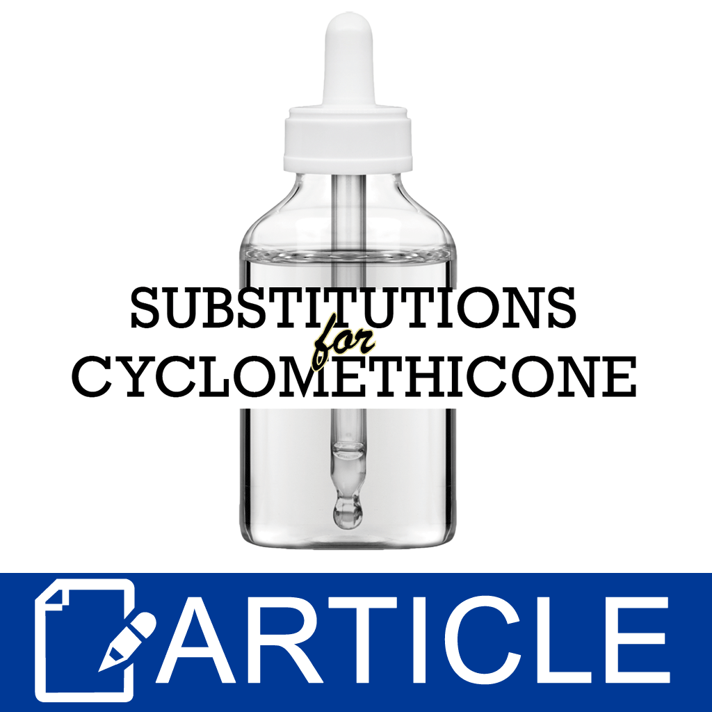 Substitutions For Cyclomethicone