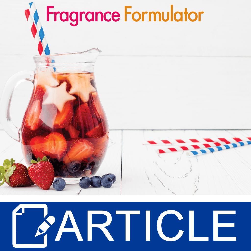 Fragrance Formulator: Red, White & Blue Scents