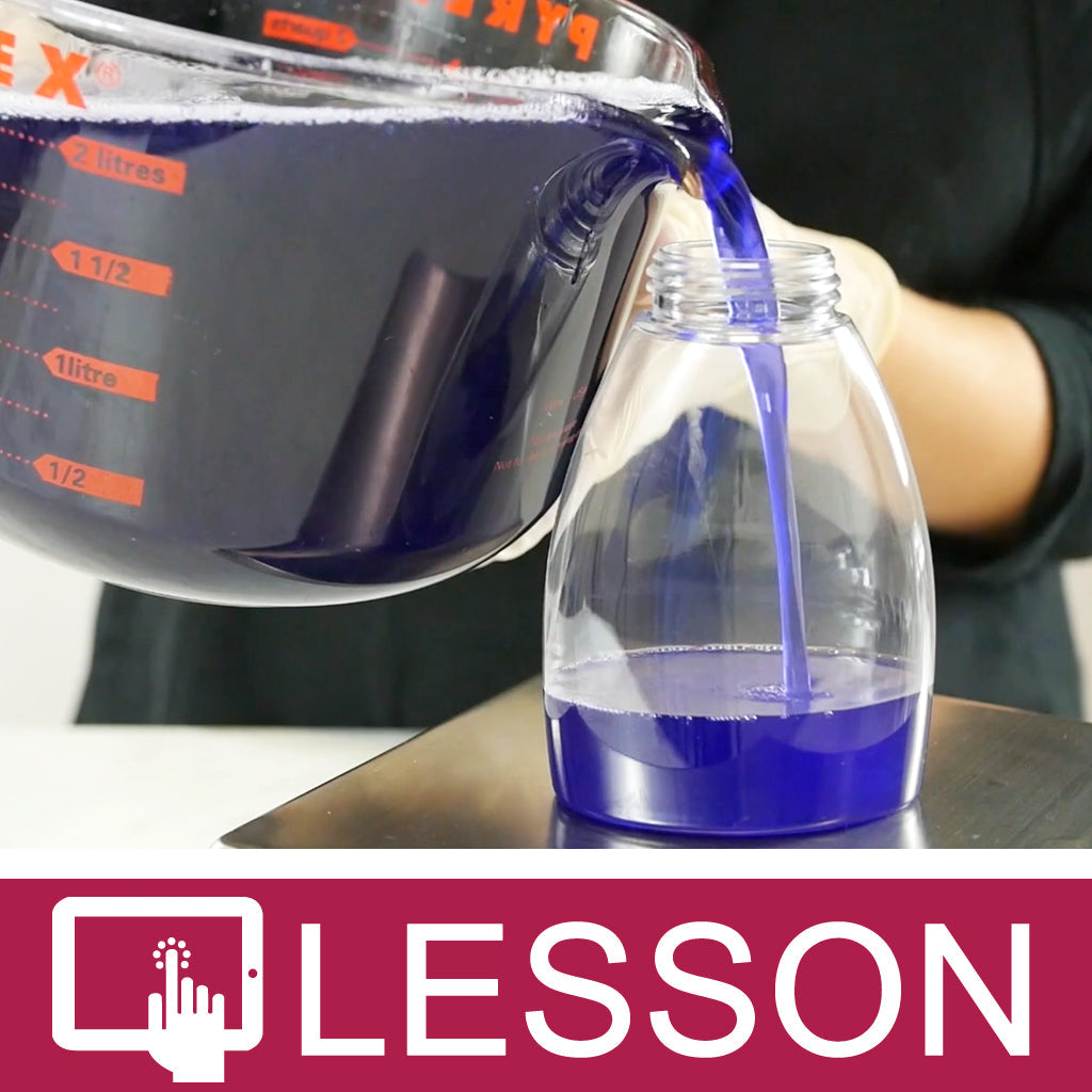Foaming Bottle Wash (from a base) - Simple Steps for Beginners