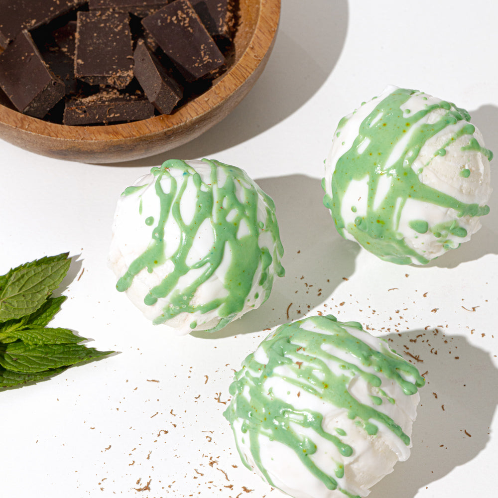 Chocolate Mint Bath Fizzy Truffles Recipe