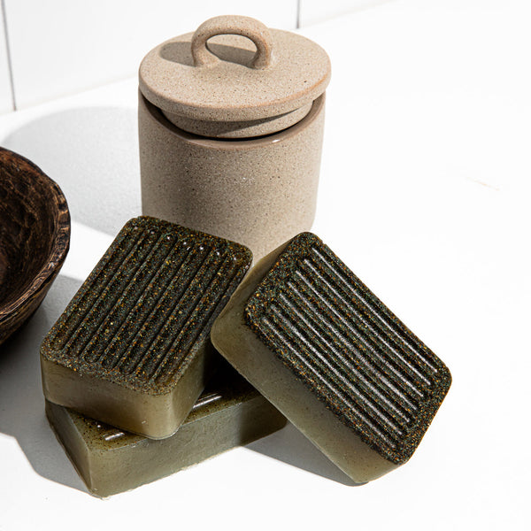 Green Clay and Kelp Facial MP Soap Bar