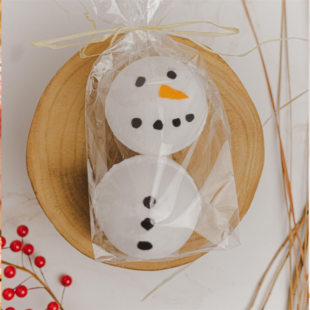 Snowman Bath Fizzies Recipe
