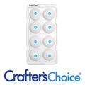 Round Ball 2 1/4" Silicone Soap Mold 1801