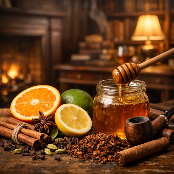 Tobacco Leaf & Amber Fragrance Oil 728 - Zoom Media 1