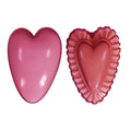 Heart 2 Part Chamber Soap Mold
