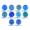 Blue Mica Powder Sample Set