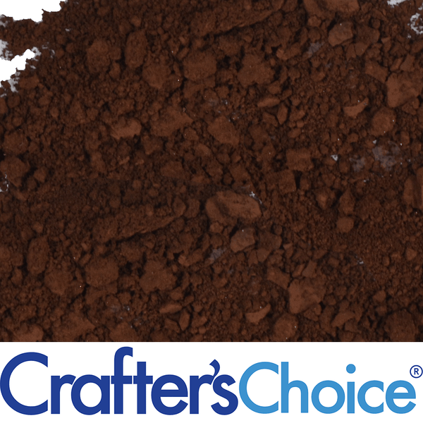 Matte Dark Brown Oxide Pigment Powder - Zoom Media 1