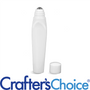 0.5 oz White Tubular Bottle, Metal Roller & Cap - Zoom Thumbnail Media 1