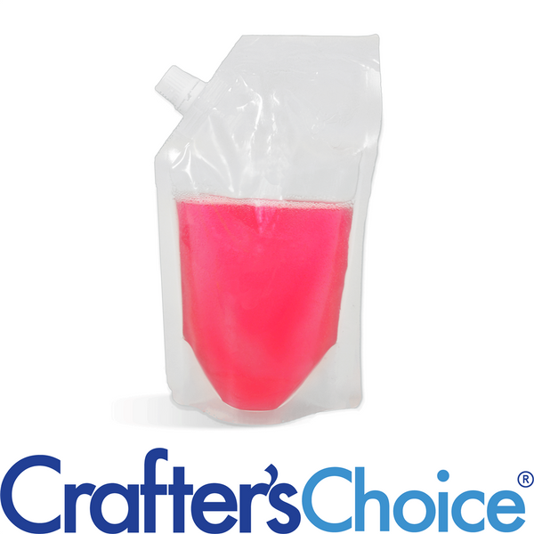 Heat Seal Spout Bag: 12 oz Clear - Zoom Media 1