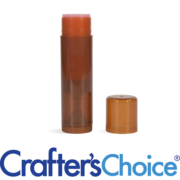 0.5 oz Brown Round Lotion Bar Tube Set - Dial Up - Zoom Media 1