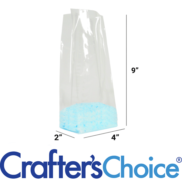 Clear Cello Bag 4x2x9 Inches for Soap Packaging - Zoom Media 1