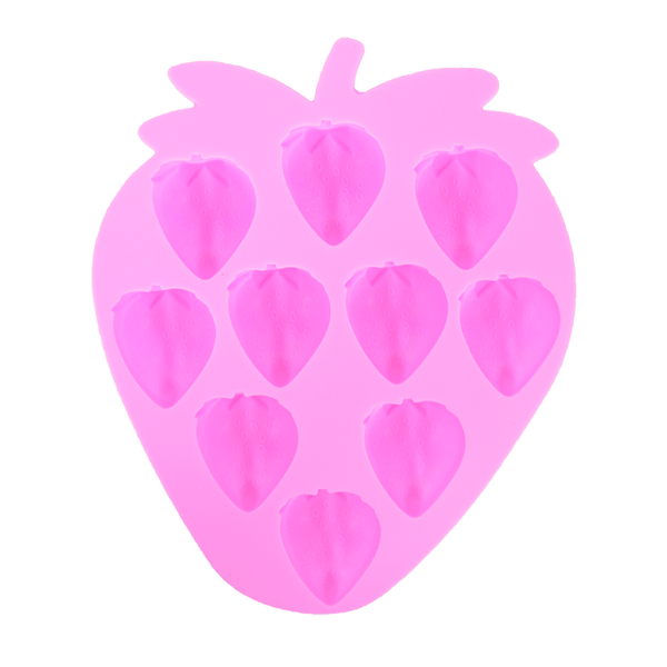 Strawberry Silicone Mold - Zoom Media 1