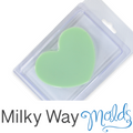 Plain Heart Clamshell with Hinged Lid