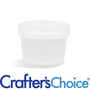 3.4 oz Natural Plastic Pot & Lid Set - Zoom Thumbnail Media 1