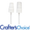 20/410 White Petite Treatment Pump Top - Clear Cap