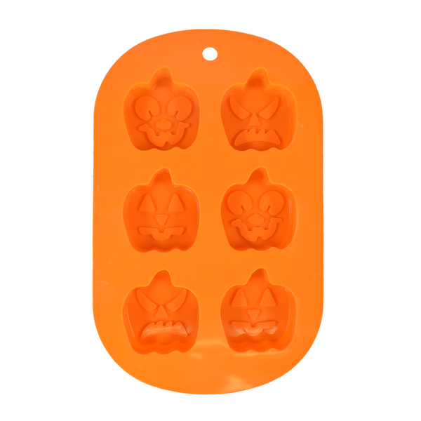 Jack-O-Lantern Silicone Mold - Zoom Media 1