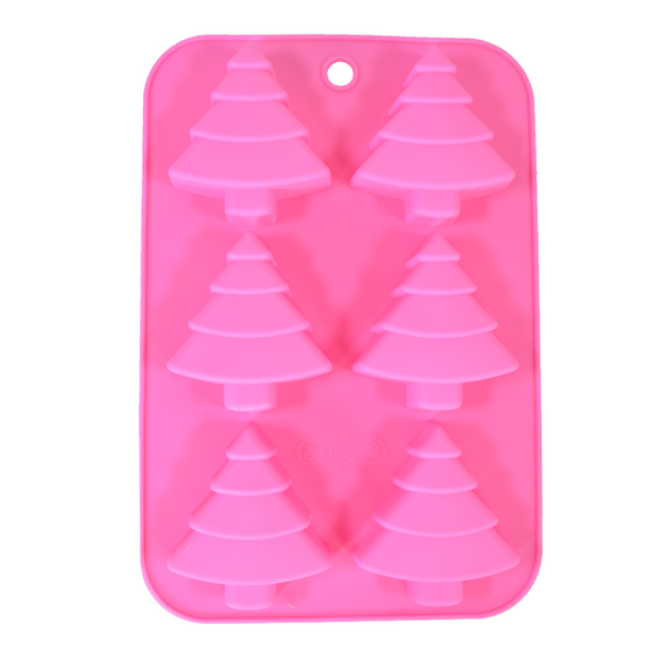 Christmas Trees Silicone Mold - Zoom Media 1