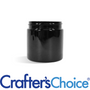 2 oz Black Basic Plastic Jar - 48/400 - Zoom Thumbnail Media 1