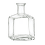 7 oz Clear Square Glass Diffuser Bottle - Zoom Thumbnail Media 1