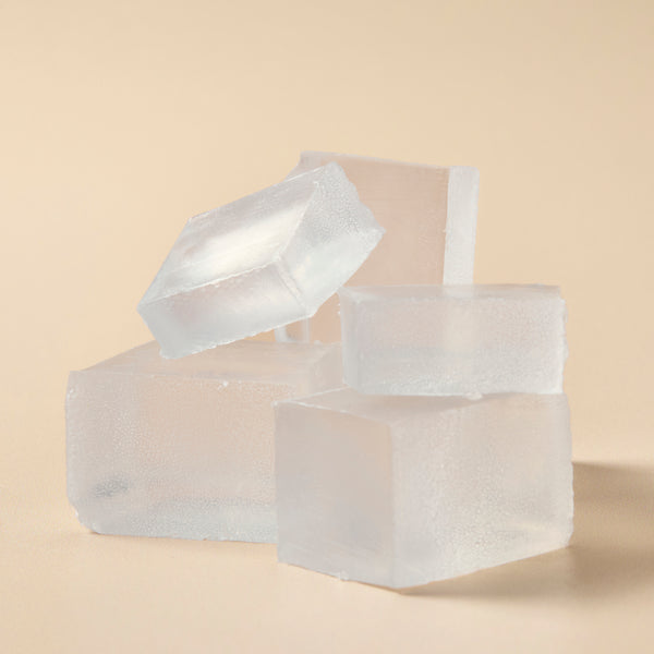 Premium Crystal Clear Melt & Pour Soap Base - 2 lb Tray - Zoom Media 1