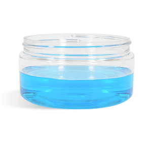 8 oz Clear Heavy Wall Plastic Jar - 89/400 - Featured Image