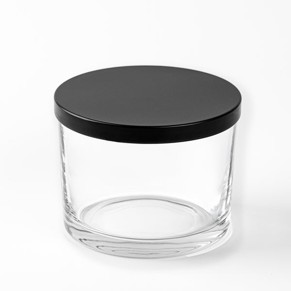 Black Metal 3-Wick Candle Jar Lid - product detail - Zoom Media 3