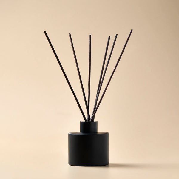 4.7 oz Black Matte Reed Diffuser Bottle - Zoom Media 2