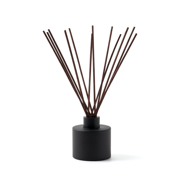 4.7 oz Black Matte Reed Diffuser Bottle - Zoom Media 1