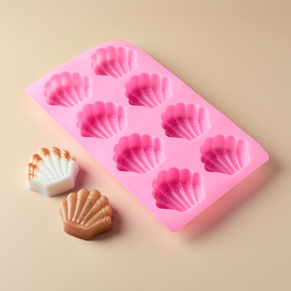 Silicone 8 Cavity Shell Mold - Zoom Media 2