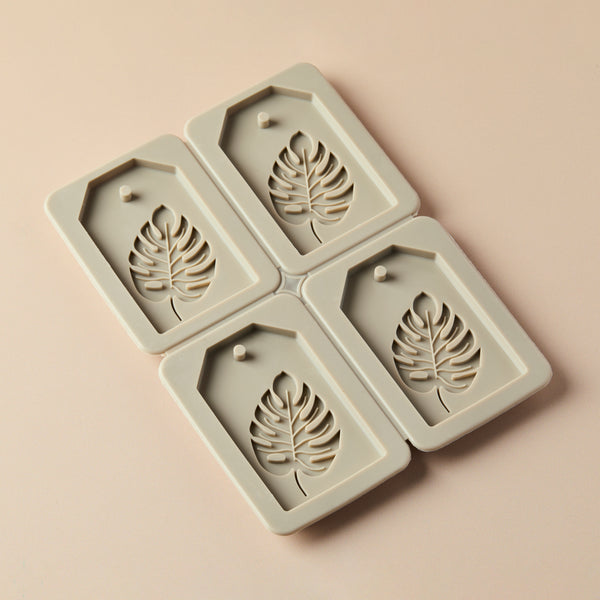 Leaf Tag Silicone Mold - Zoom Media 2