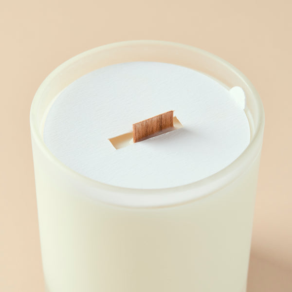 Candle Dust Cover - Wood Wick - Zoom Media 2