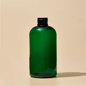 8 oz Green PET Boston Round - 24/410 - Featured Image