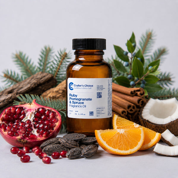 Ruby Pomegranate & Spruce Fragrance Oil 1000 - Zoom Media 3