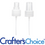 24/410 Natural Ribbed Sprayer Top - Clear Cap
