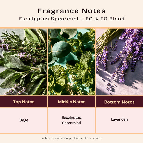 Eucalyptus Spearmint - EO & FO Blend 608 - Zoom Media 2