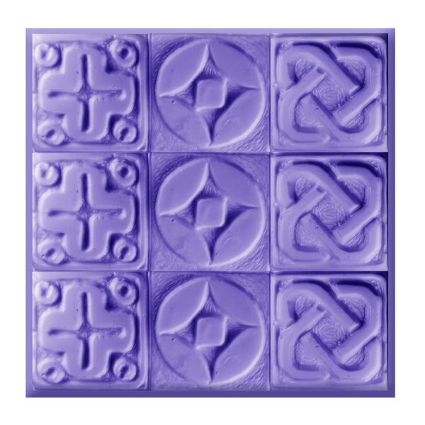 Glyphs Tray Soap Mold - Zoom Media 1