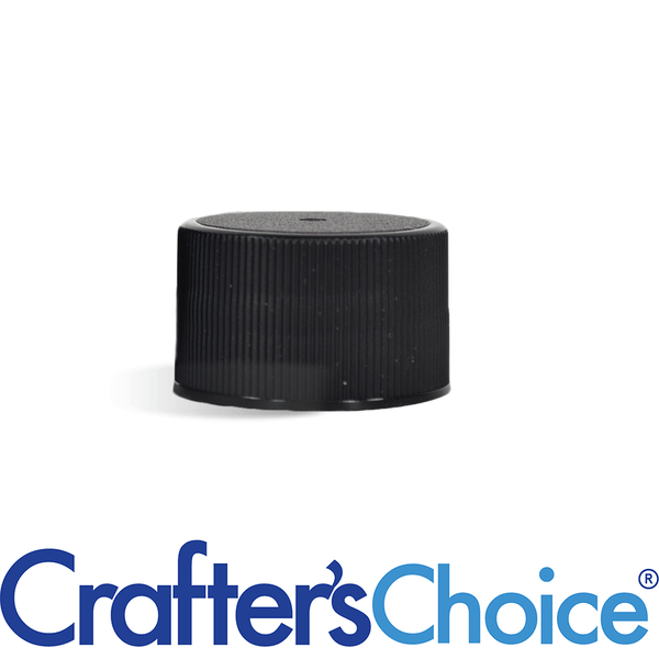 20/410 Black Ribbed Basic Top Cap - F217 Liner - Zoom Media 1