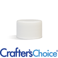20/410 White Ribbed Basic Top Cap - F217 Liner