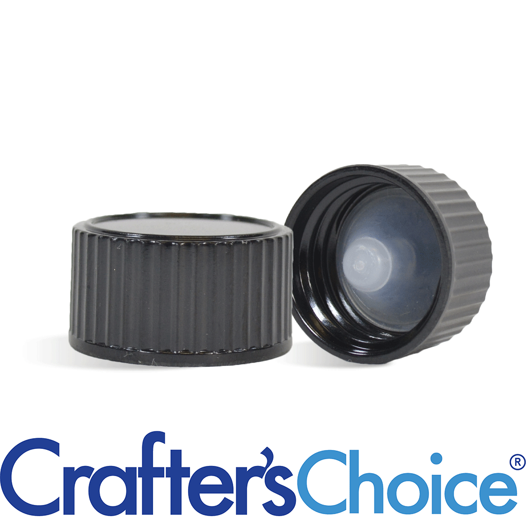 28/400 Black Phenolic Cap - Polycone Liner