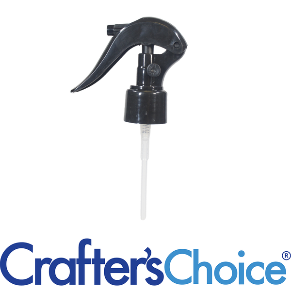 24/410 Black Mini Trigger Sprayer Top - Zoom Media 1